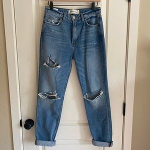 Reformation Julia cigarette jeans 27